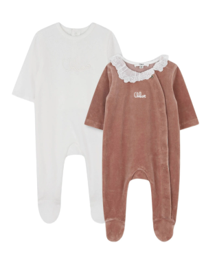 PYJAMAS WHITE/BEIGE